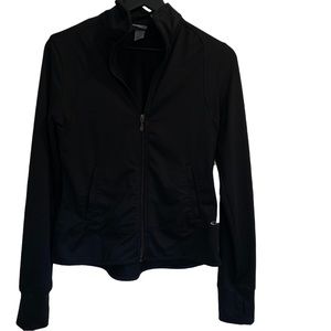 Champion black zip up